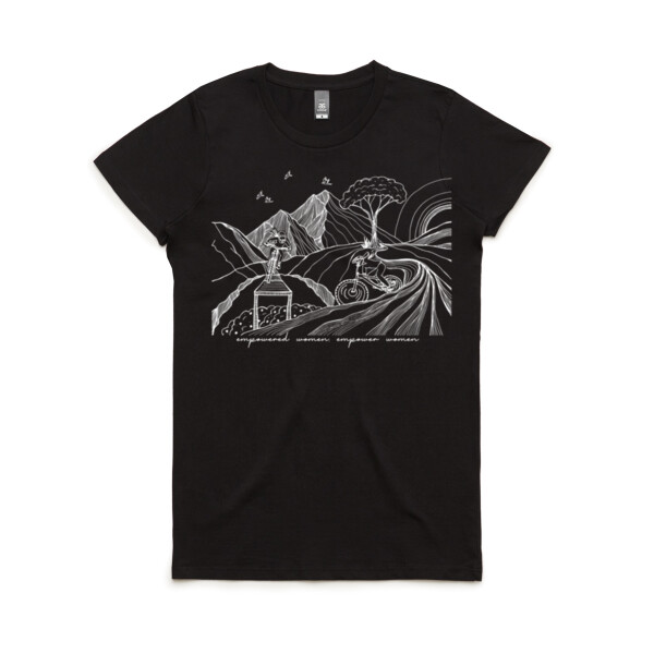 Empowered Women Bike Park T-Shirt Thumbnail